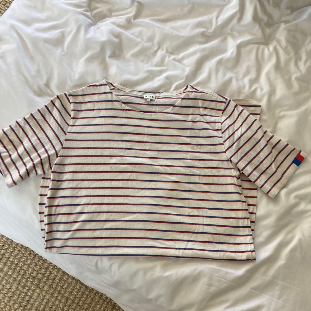 KULE tee dress stripe- M